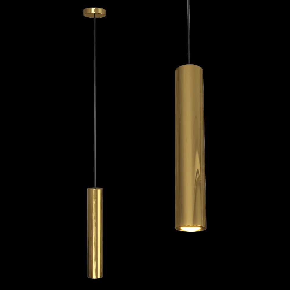 Markslojd – Pendant lamp RUBEN GOLD 1L 3ds Max