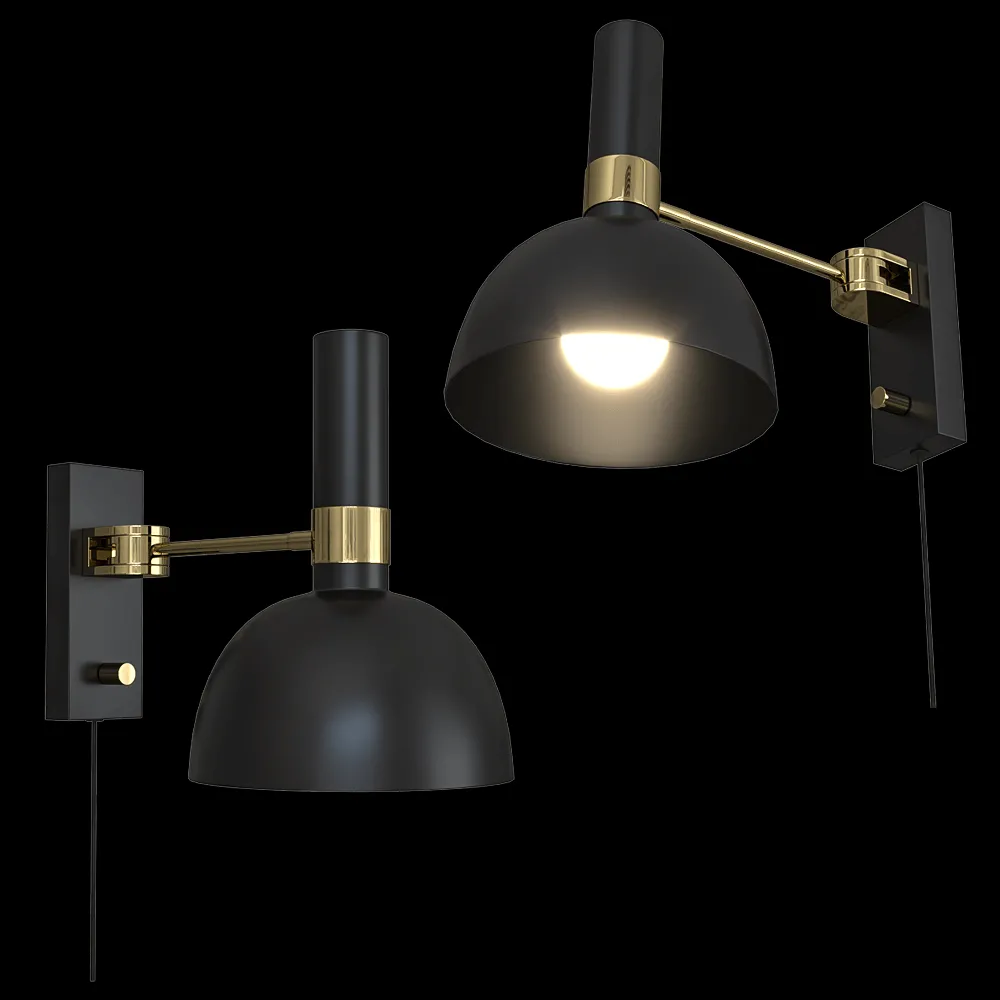 Markslojd – Wall lamp LARRY 3ds Max