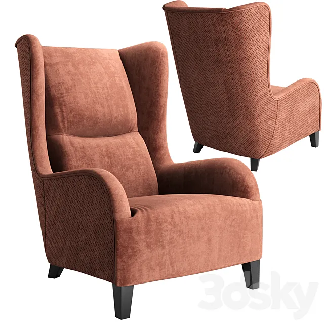 Marlene m armchair 3ds Max