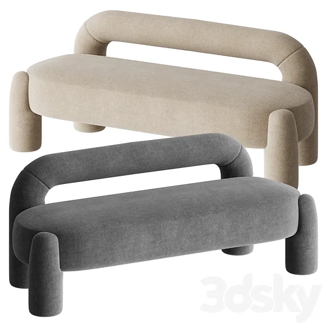 MARLON | Bench 3DS Max Model