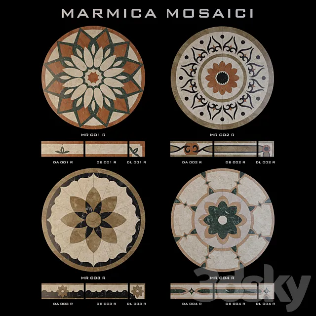 MARMICA MOSAICI 3DS Max Model