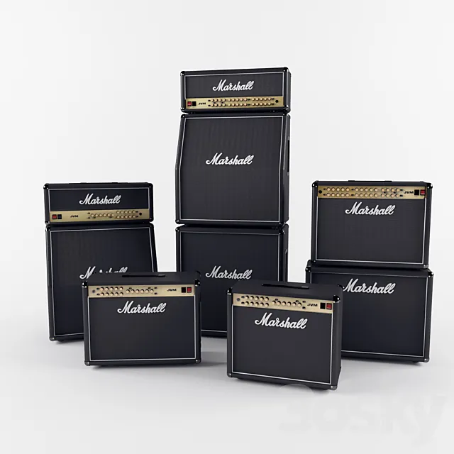 Marshall JVM Series 3ds Max