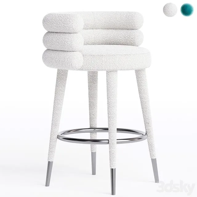 Marshmallow Bar Stool Royal Stranger 3dsMax Model