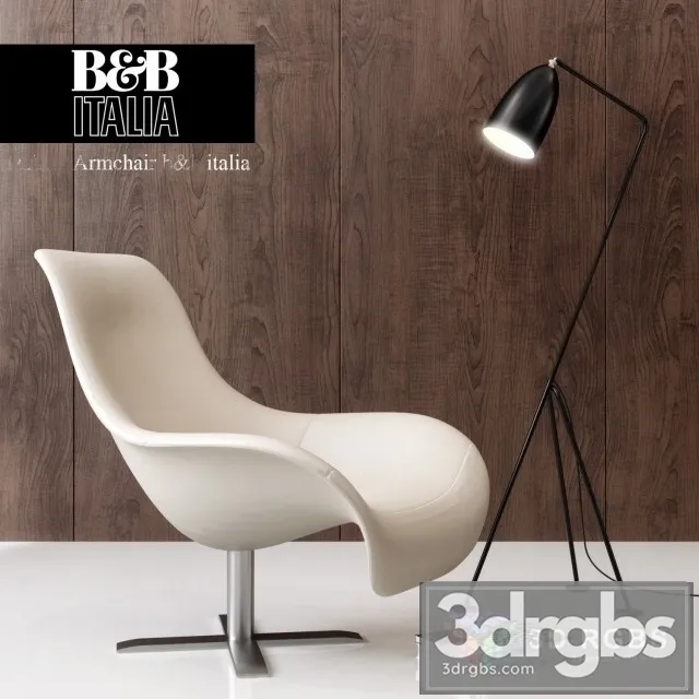 Mart Armchair BB Italy 3dsmax Download