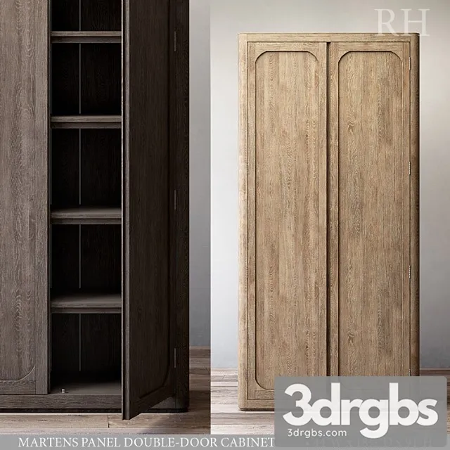 Martens Panel Double Door Cabinet 3dsmax Download