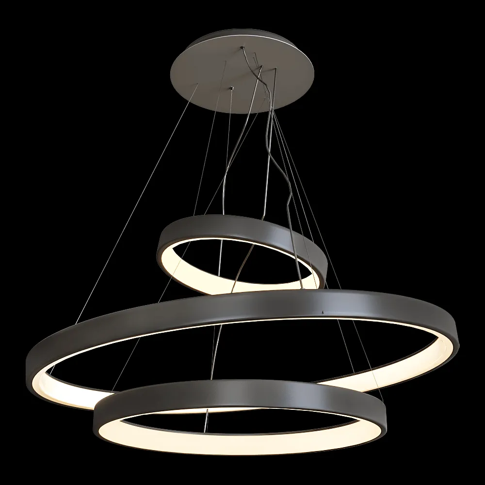 Martinelli Luce – Pendant lamp Lunaop 3ds Max