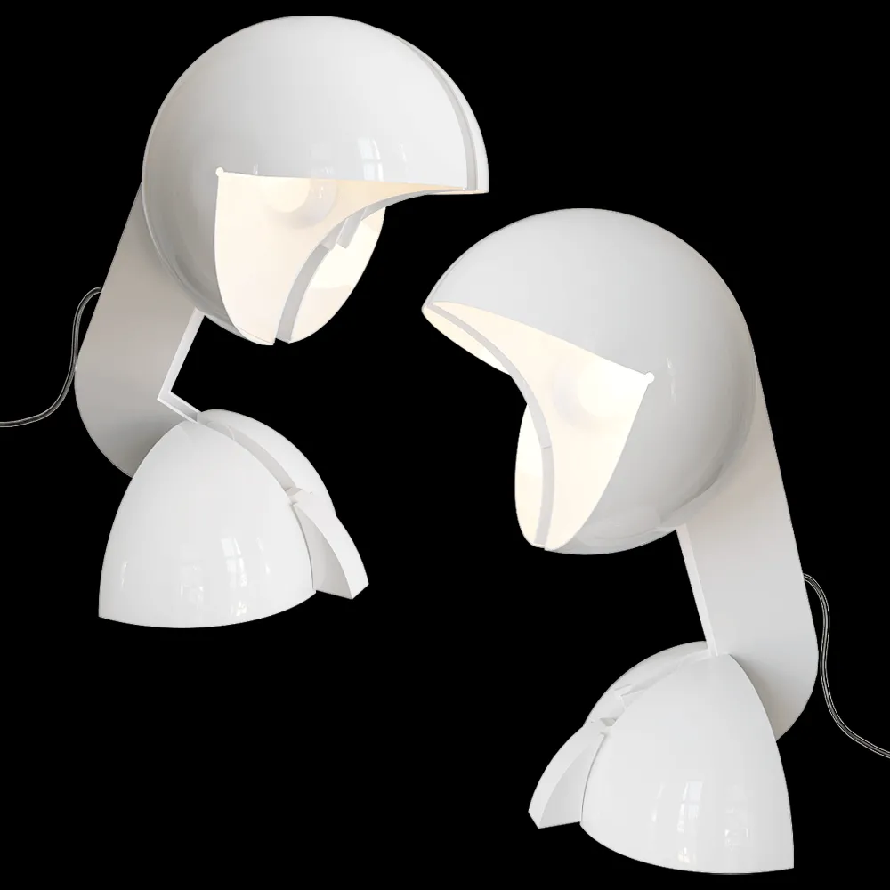 Martinelli Luce – Table lamp Ruspa 3ds Max