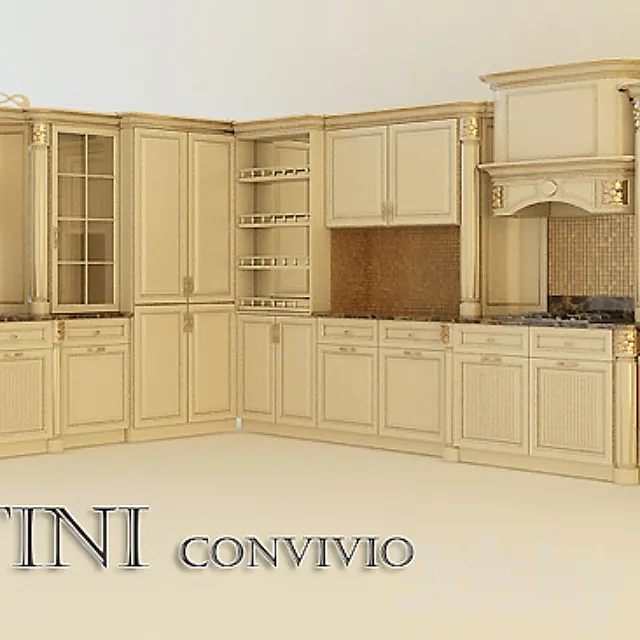 Martini Convivio 3DS Max Model