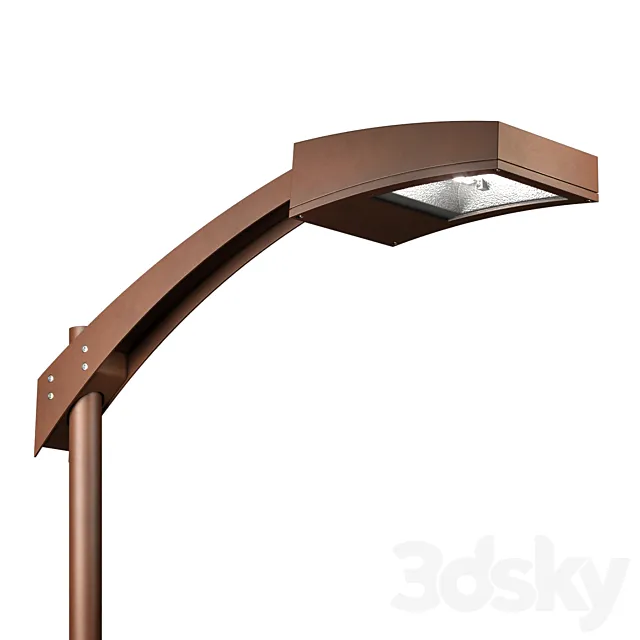 Martini Light – SQUADRA Street Luminaire 3DS Max Model