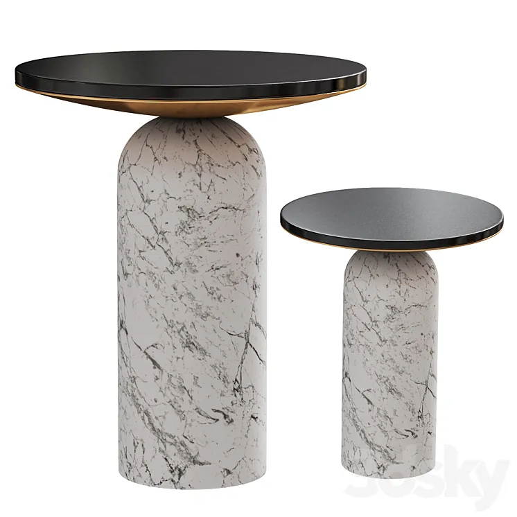 Martini Side Table 3DS Max