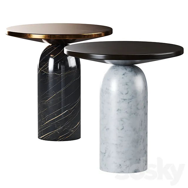 Martini Side Tables By CB2 3DSMax File