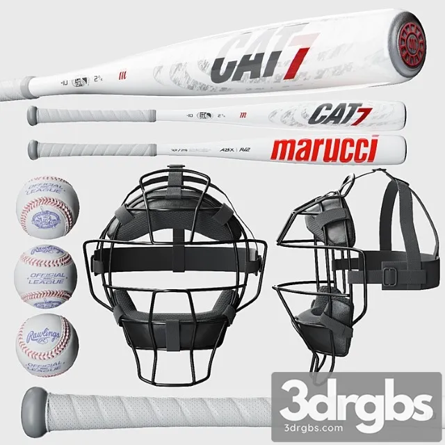 Marucci mcbc7 cat7 bbcor baseball bat 3dsmax Download