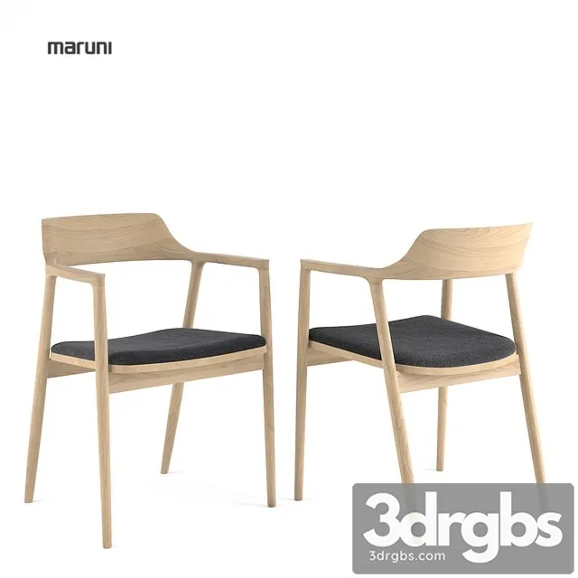 Maruni Chair Low Hiroshima Table 3dsmax Download
