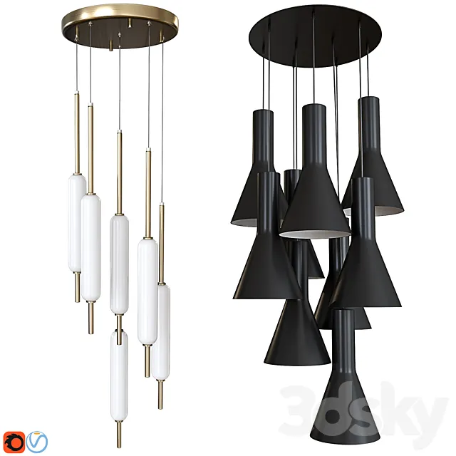 Marzais Créations BE GOOD. ASORA ONE Lampatron 3ds Max