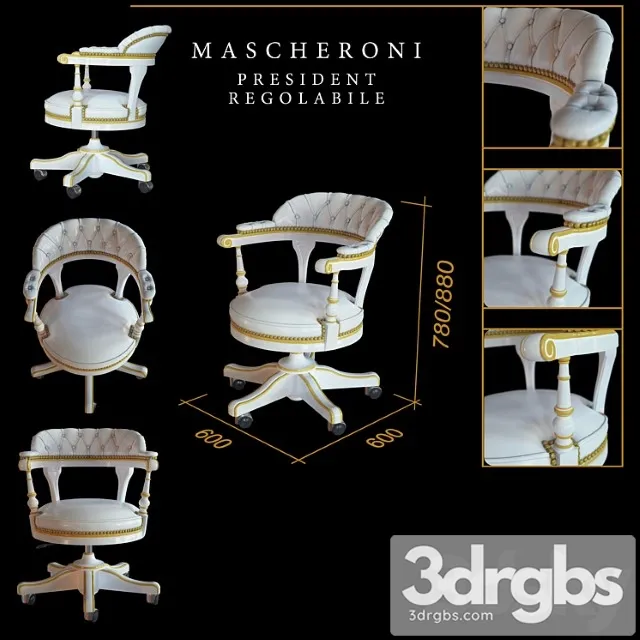 Mascheroni President Regolabile 3dsmax Download