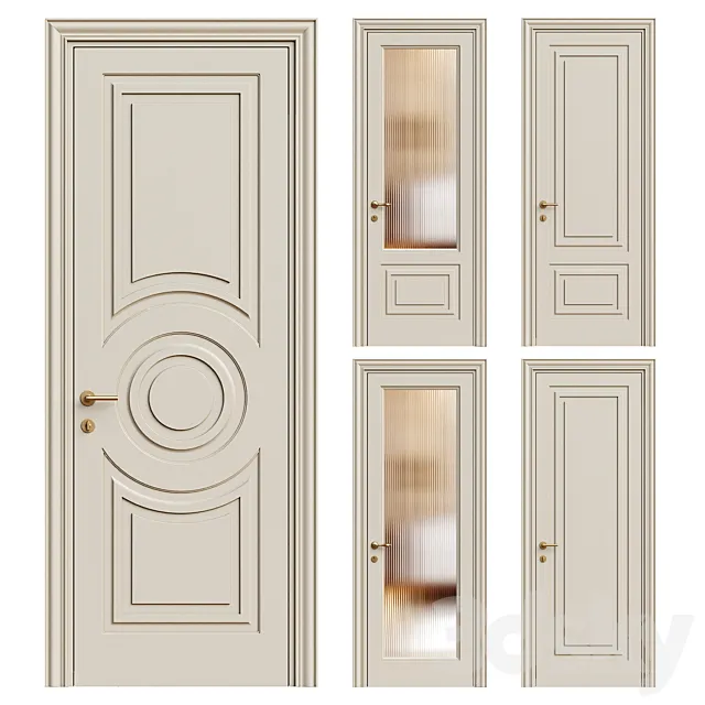 Mascot Volhovec door – Interior door 229 3dsMax Model