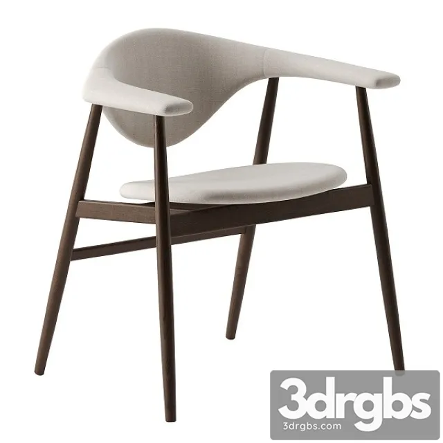 Masculo Dining Chair by Gubi 3dsmax Download