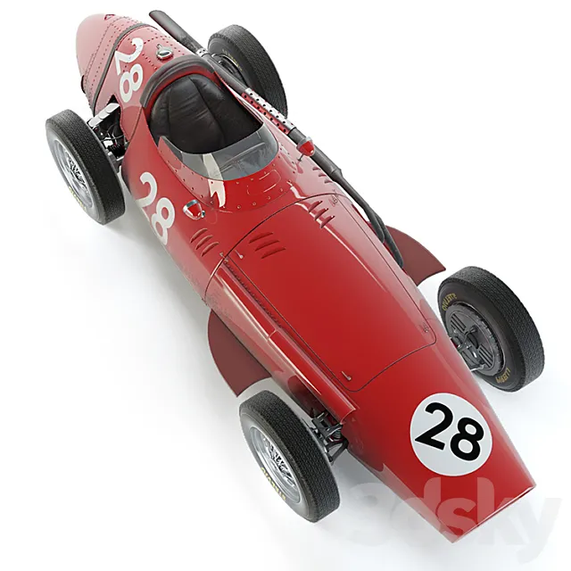 Maserati 250F 3DS Max Model