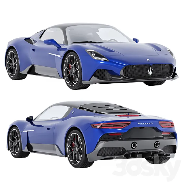 Maserati MC20 3dsMax Model