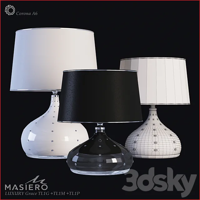 Masiero Luxury Grace TL1G TL1M TL1P 3DS Max Model