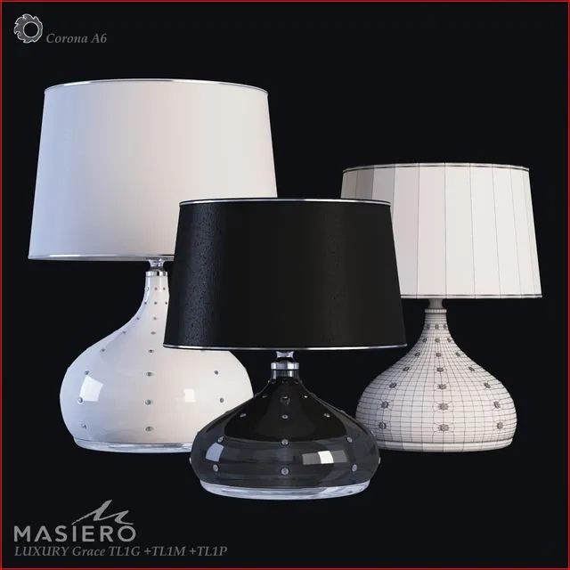 Masiero Luxury Grace TL1G TL1M TL1P 3dsMax Model