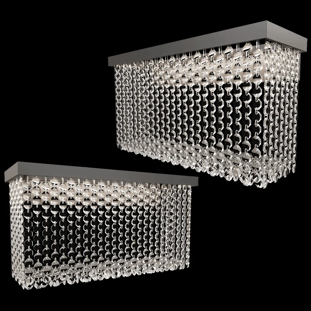 Masiero – Wall lamp Cubo A-Long 3ds Max