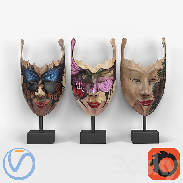 Masks 3ds Max