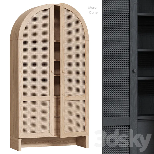 Mason Cane Storage Cabinet Urban Outfitters 3ds Max