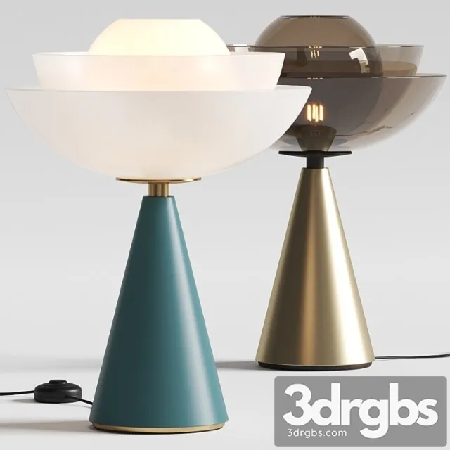 Mason Editions Lotus Table Lamps 3dsmax Download