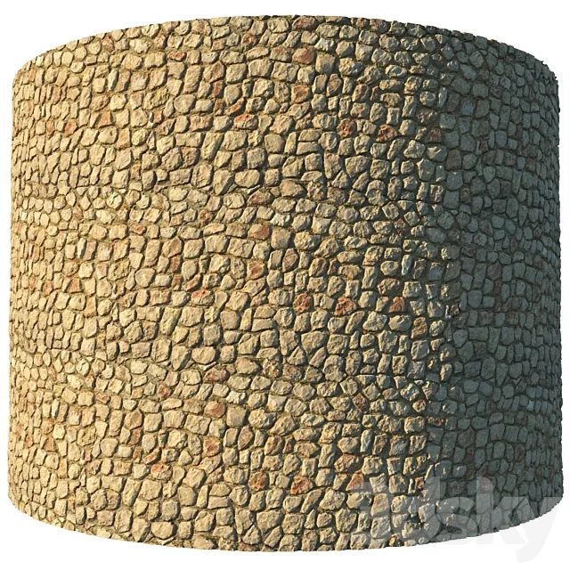 Masonry material 17 8k seamless PBR 3ds Max