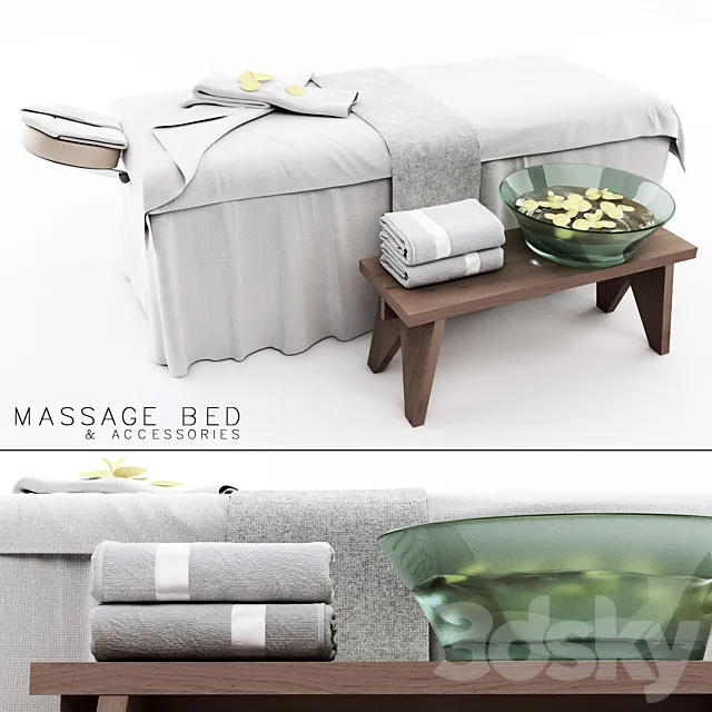 Massage Bed 3DSMax File
