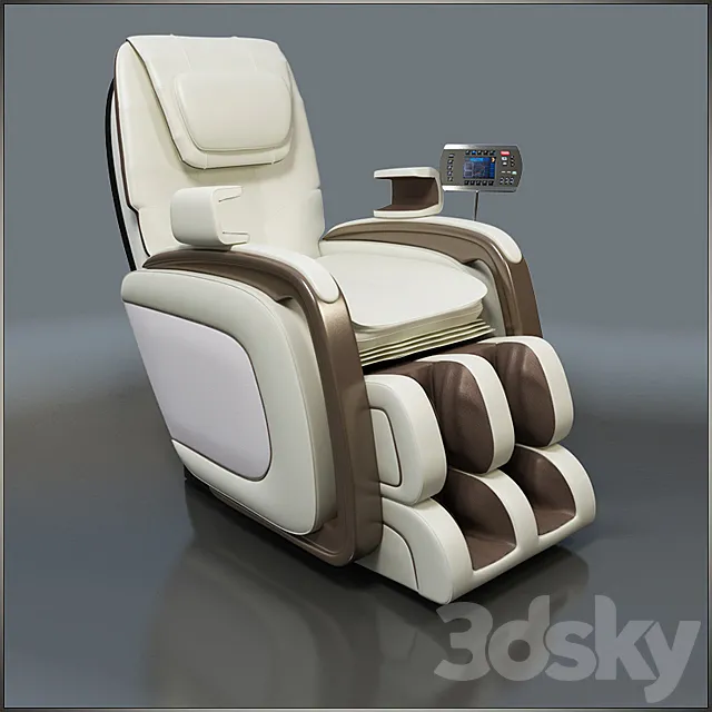 Massage Chair US MEDICA Cardio GM-870 3DSMax File
