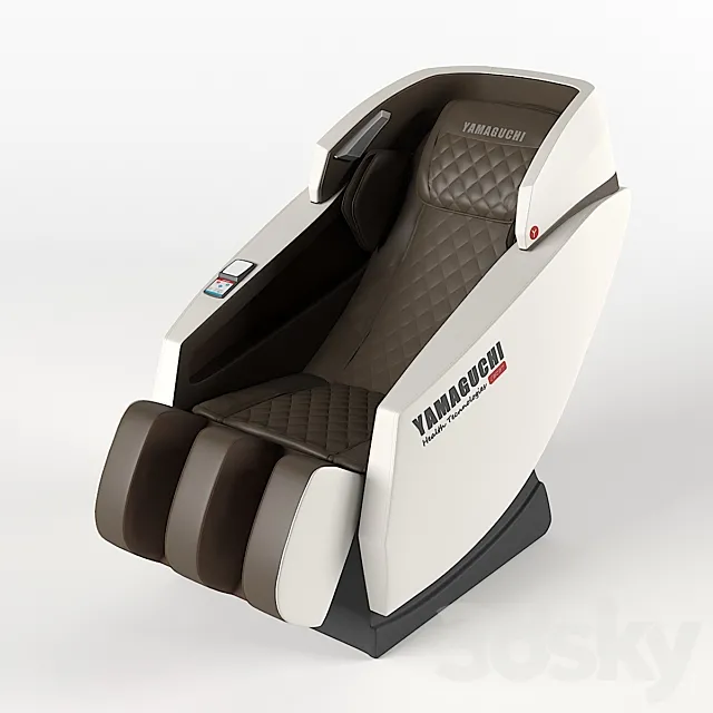 Massage chair Yamaguchi Vendi 3ds Max