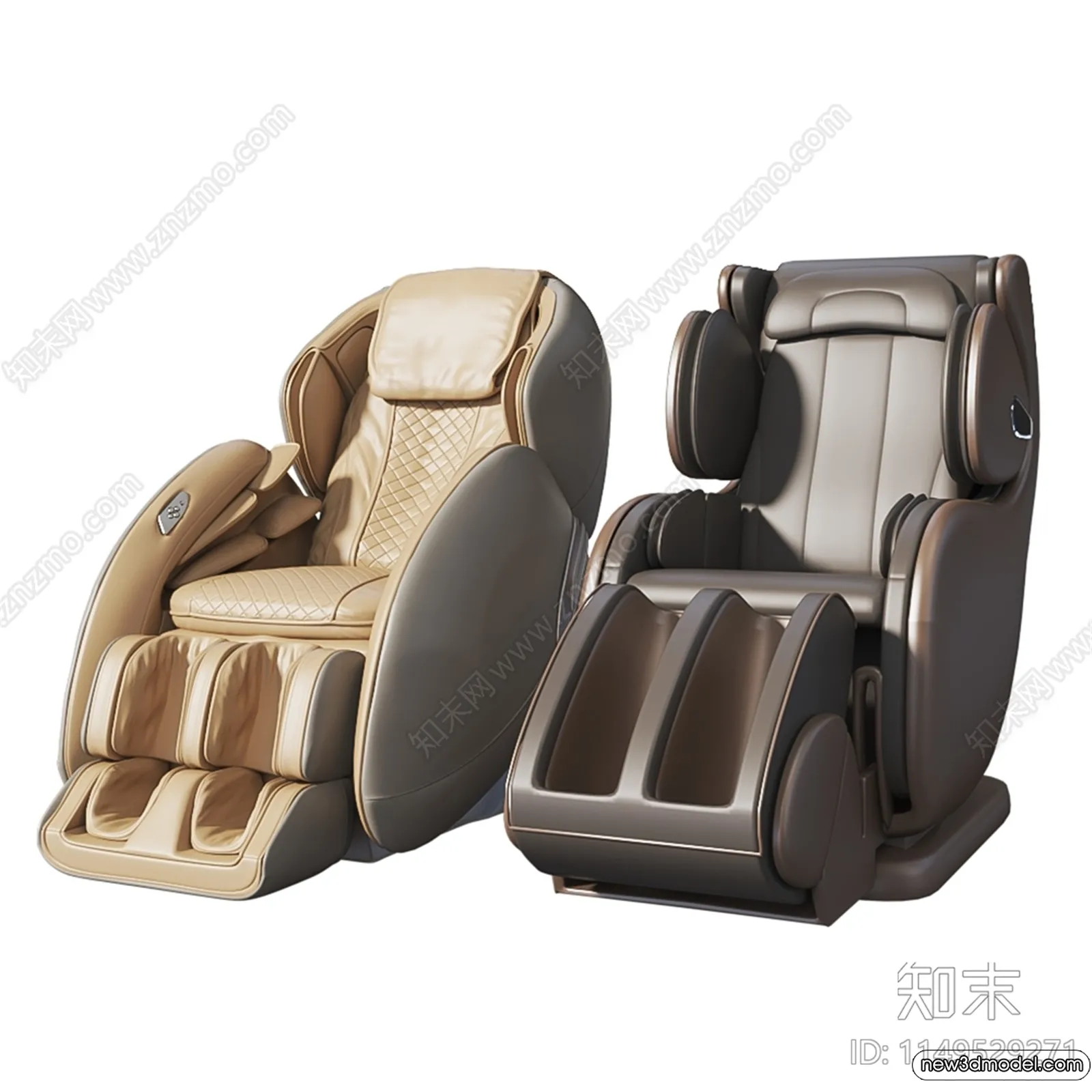 Massage Chairs – 3D Furniture Models for Interior – 003