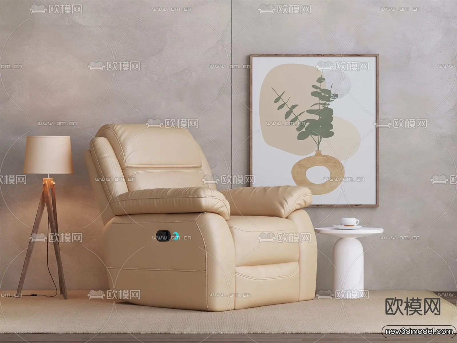 Massage Chairs – 3D Furniture Models for Interior – 008