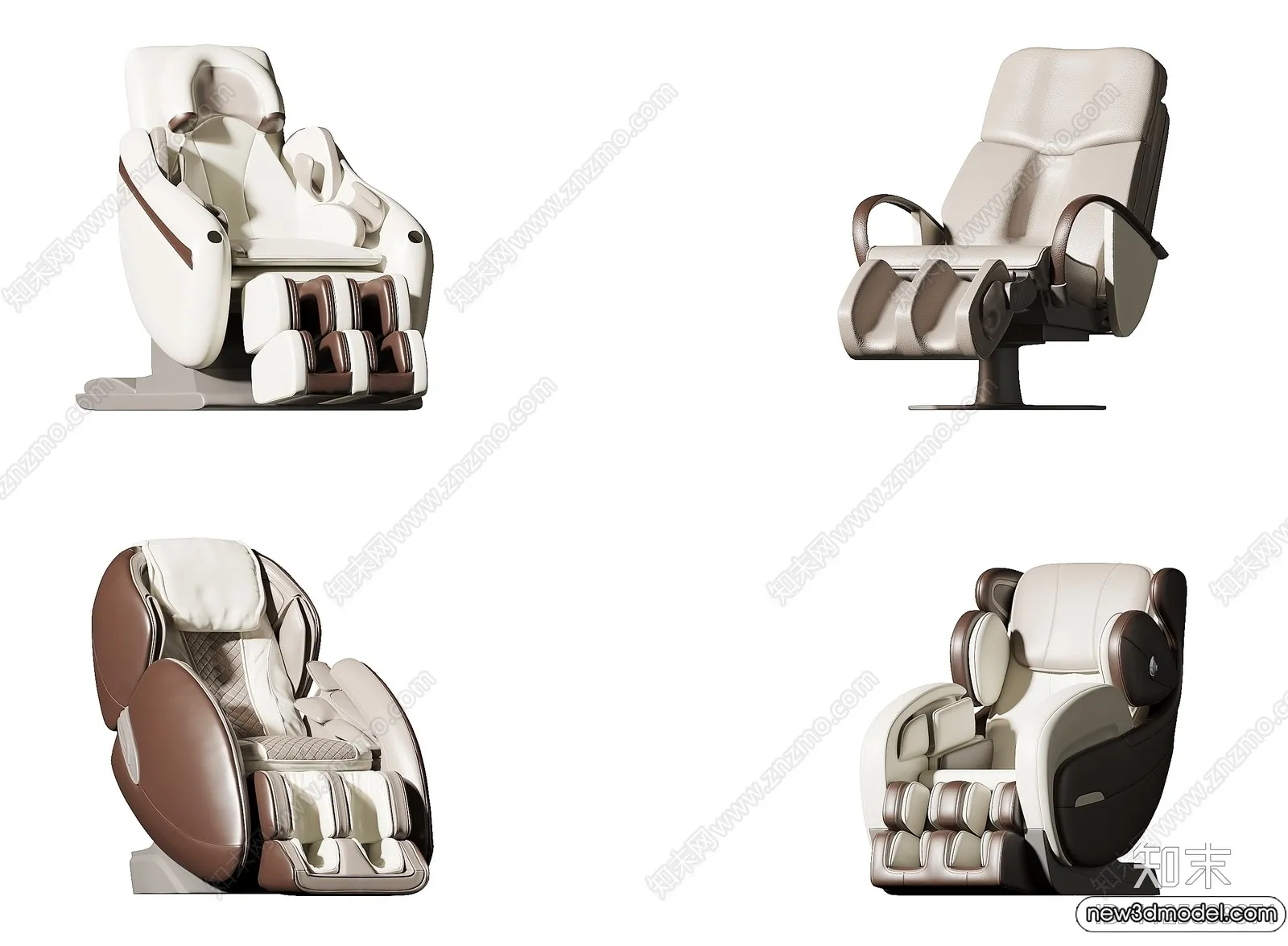 Massage Chairs – 3D Furniture Models for Interior – 011