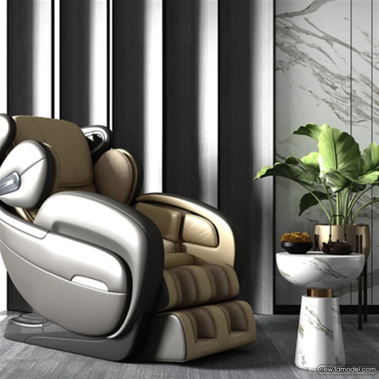 Massage Chairs – 3D Furniture Models for Interior – 020