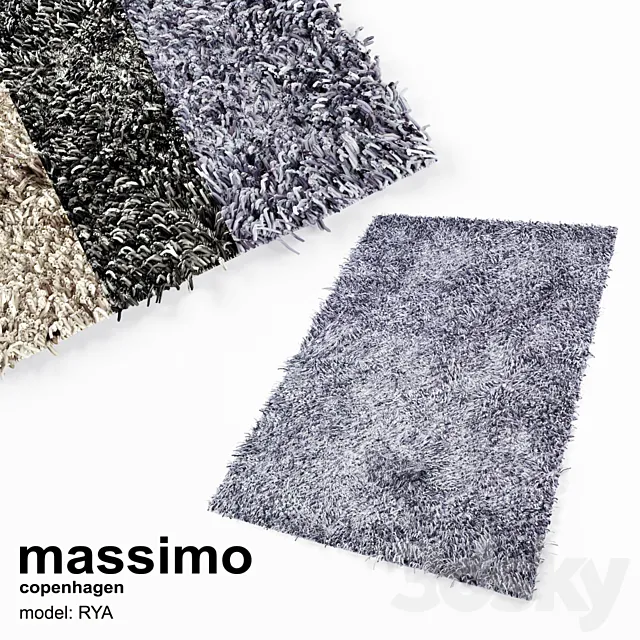 Massimo Rya rugs 3DSMax File