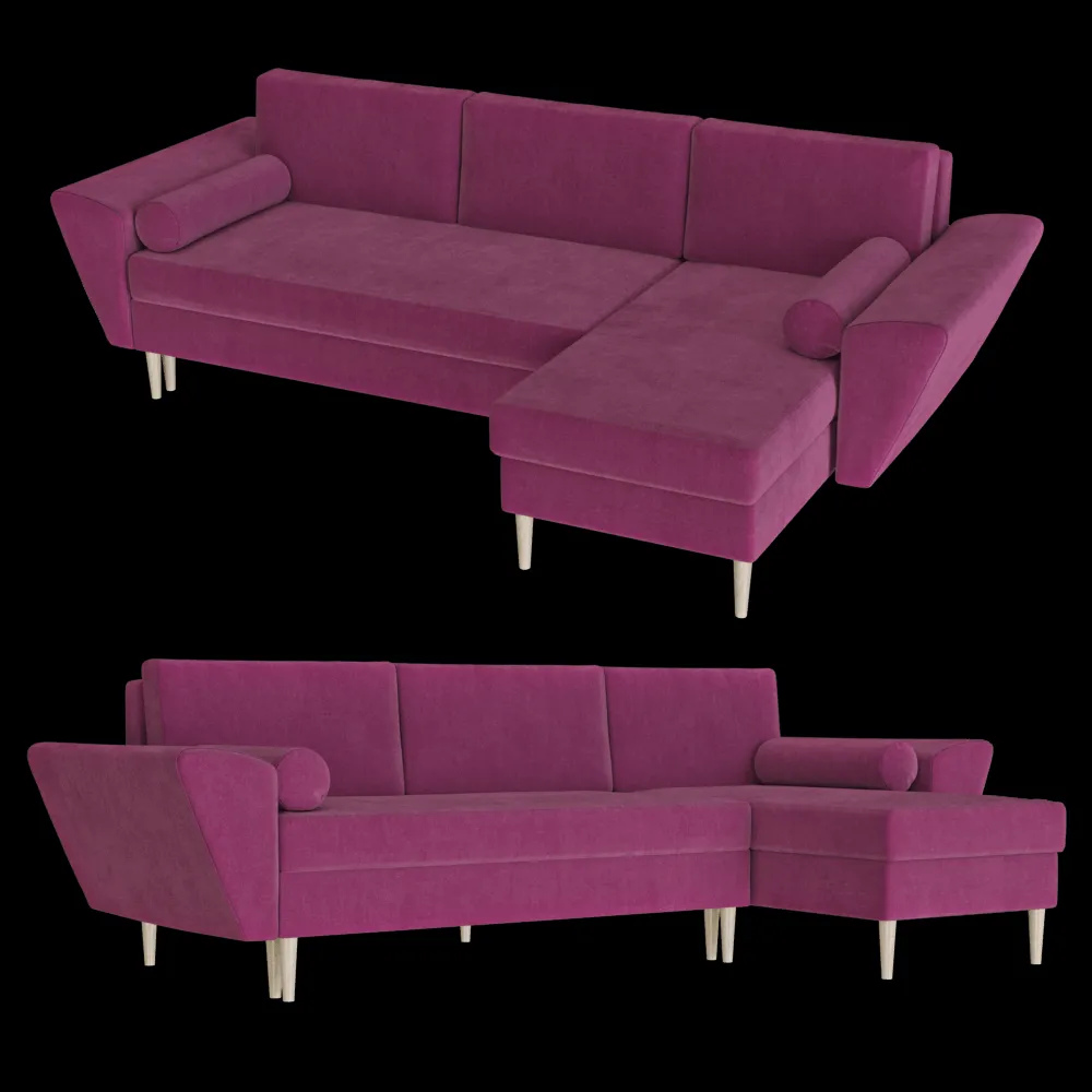 Masterfabrik  – Sofa Mazego-1 3ds Max
