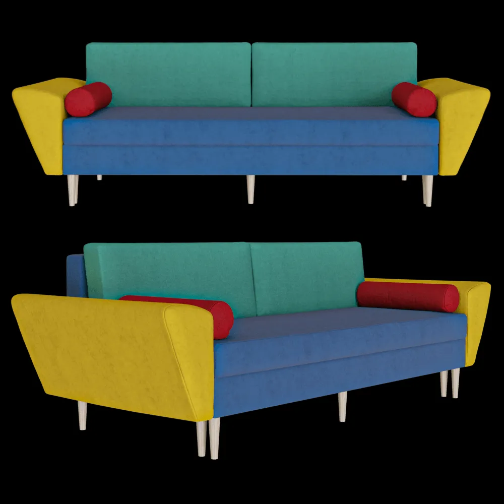 Masterfabrik  – Sofa Mazego 3ds Max