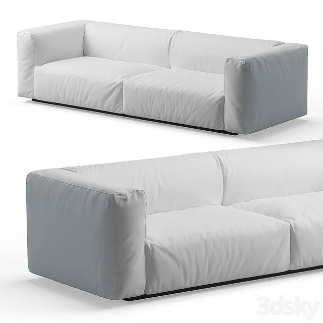 Mate 2-seater Sofa MDF Italia 3dsMax Model