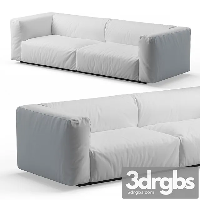 Mate 2-seater sofa mdf italia