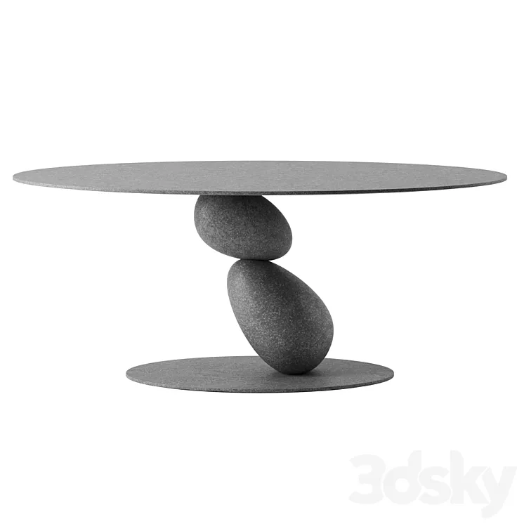 MATERA dining table by Mogg 3DS Max