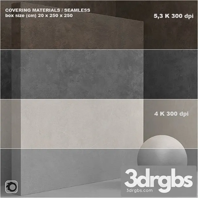 Material (seamless) – coating concrete plaster set 59 3dsmax Download