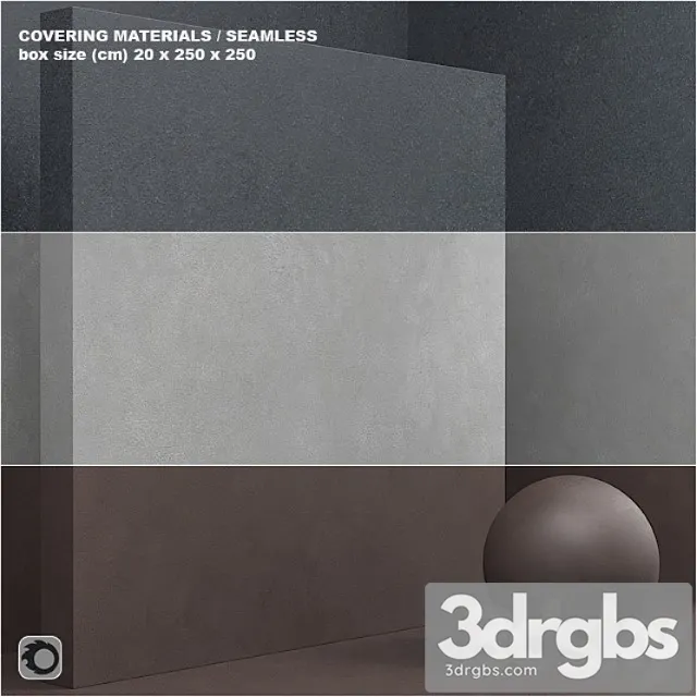 Material (seamless) – coating concrete plaster set 60 3dsmax Download