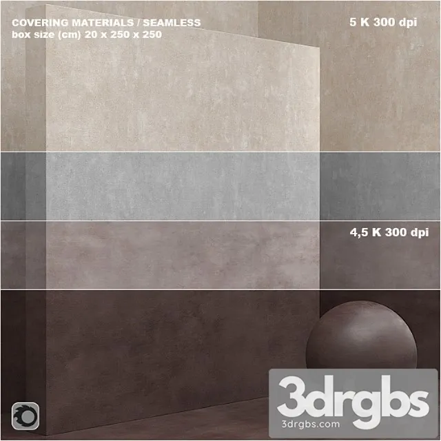 Material (seamless) – coating concrete plaster set 64 3dsmax Download