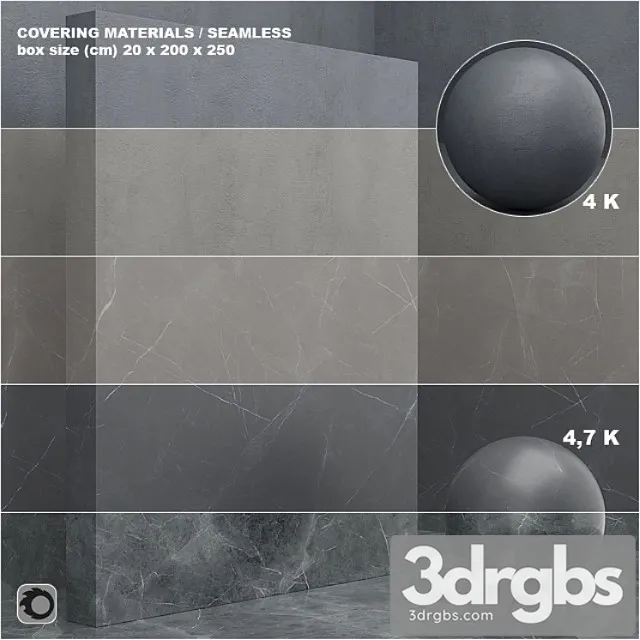 Material (seamless) – coating marble plaster – set 55 3dsmax Download