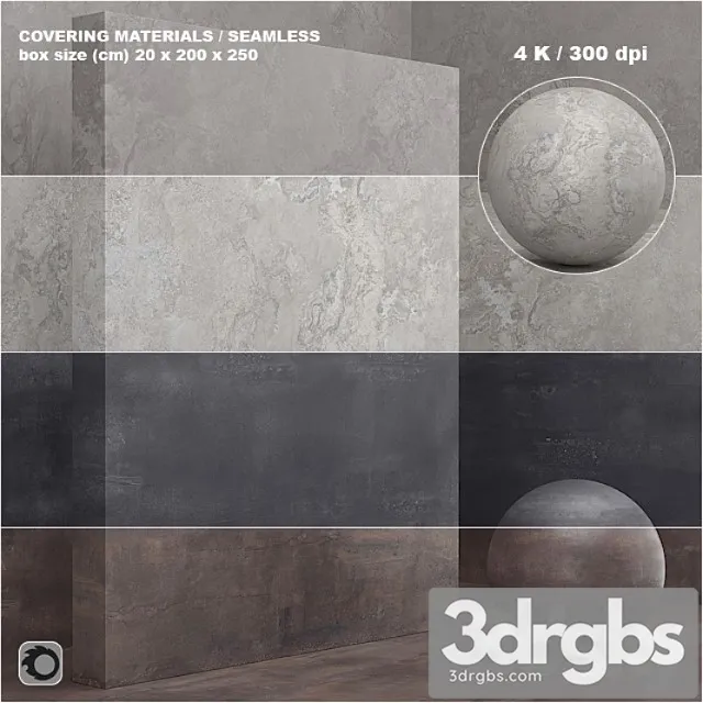 Material Seamless Coating Stone Plaster Set 54 3dsmax Download