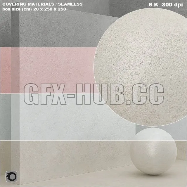Material (seamless) – coating stone plaster set 56 3dsMax Model