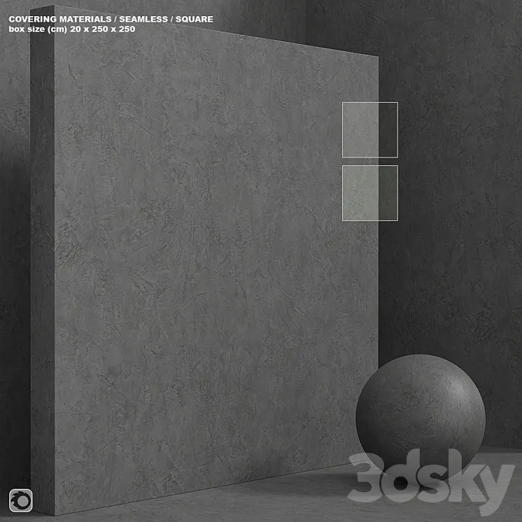 Material (seamless) – concrete plaster set 156 3DS Max